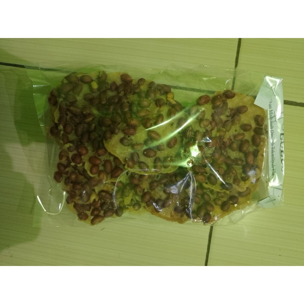 peyek kacang, peyek kacang bulat, peyek kacang gurih