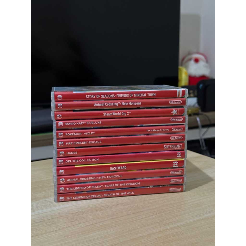 Kaset Game Nintendo Switch Bekas 17 PCS