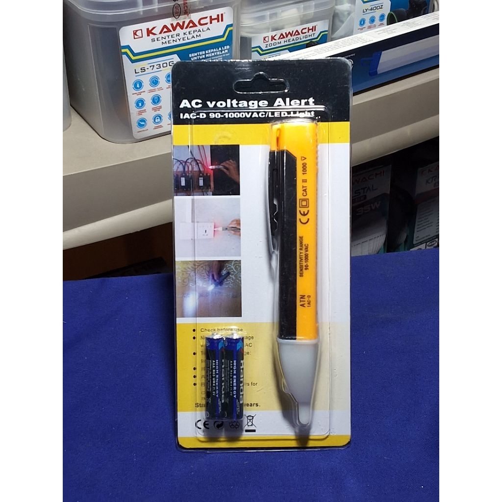 Tespen Detektor listrik Bunyi AC - DC ATN  Tespen listrik  Tespen elektrik Tespen digital Tespen non