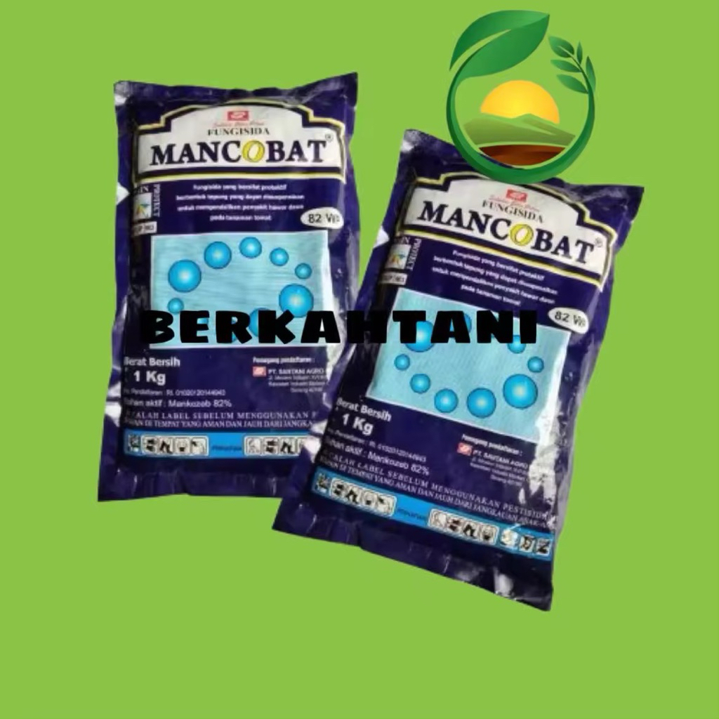 Mancobat 1kg Fungisida Mankozeb 82% Mengendalikan Penyakit Hawar Daun Santani Agro Perkasa Sagrizeb