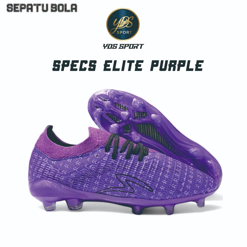Sepatu Bola Specs Elite Purple