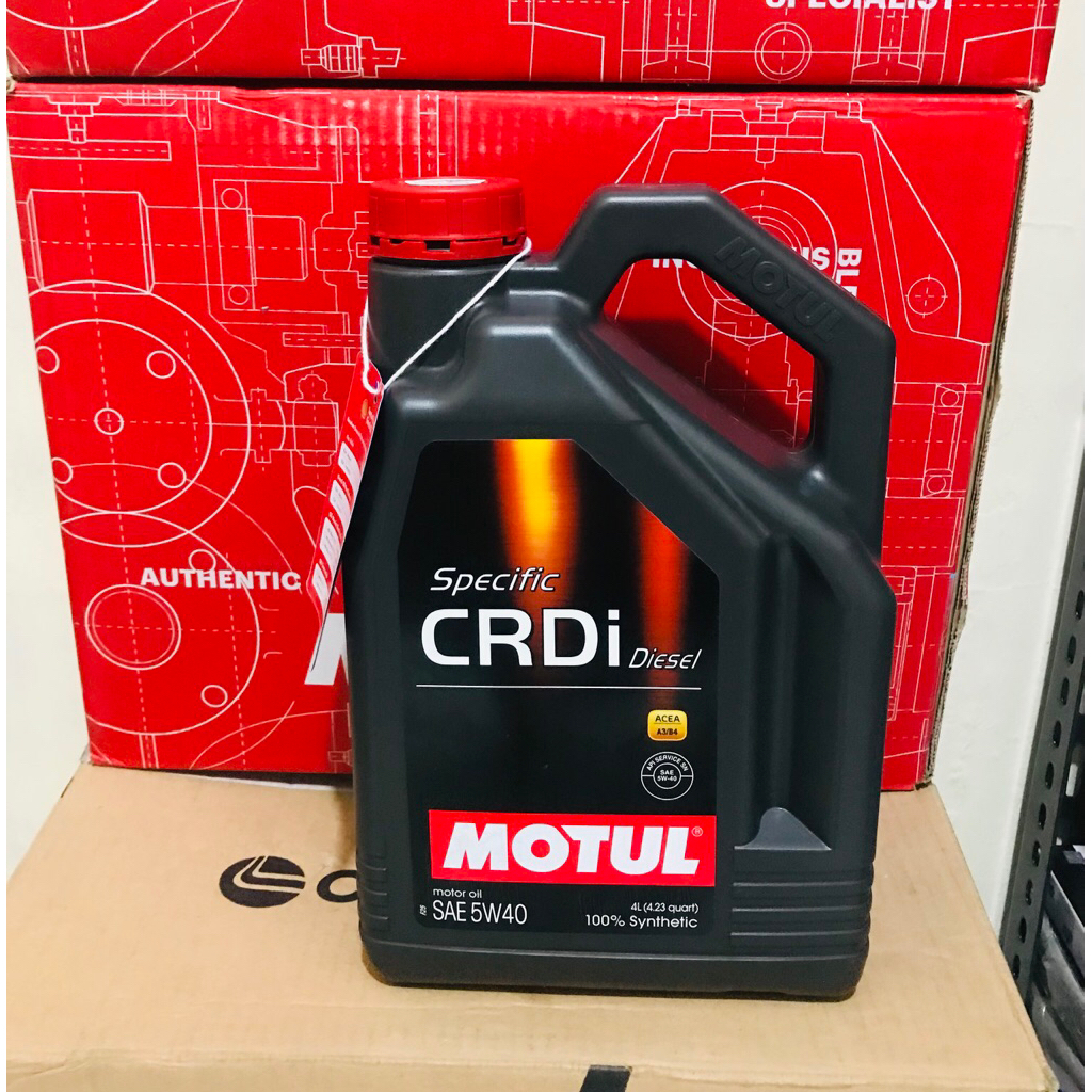 Oli Motul CRDi Diesel 5W-40 galon 4Liter