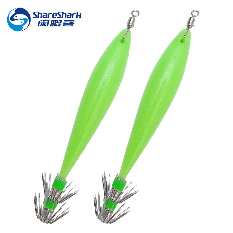 Umpan Cumi Glow Luminous – Umpan Nyala Hijau Menarik Cumi Secara Efektif di Laut Dalam