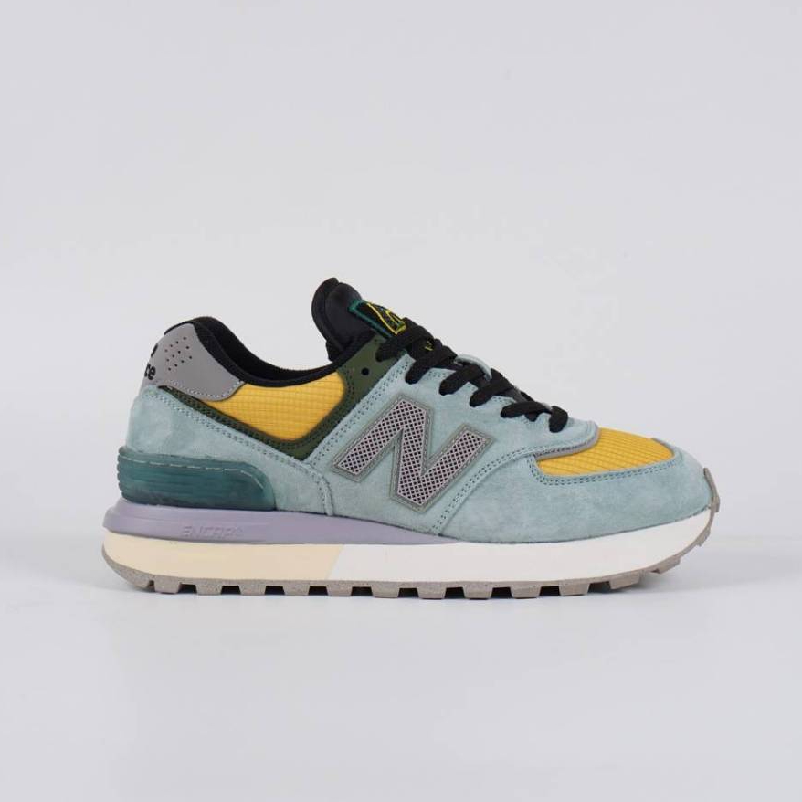 PERV SNEAKERS NB 574 LEGACY STONE ISLAND LIGHT GREEN