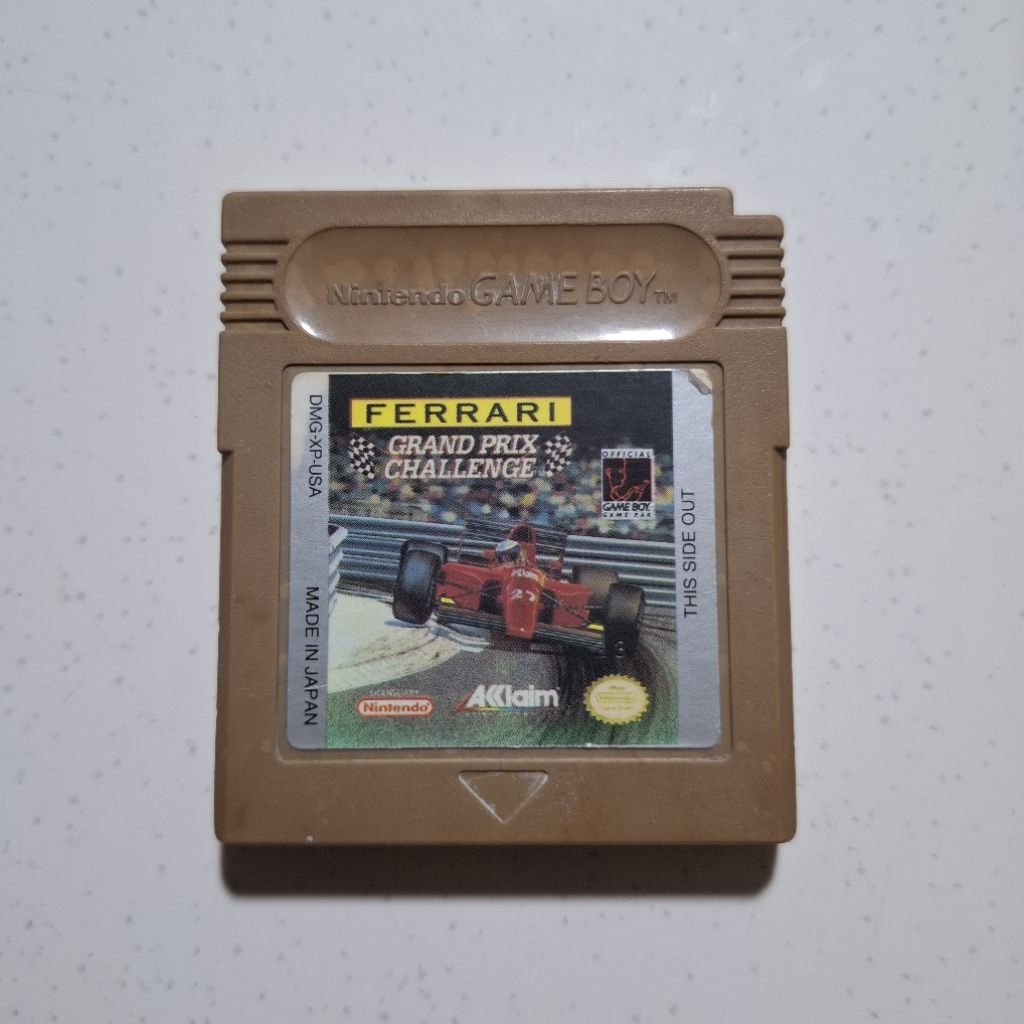Kaset Gameboy GBC DMG Ferarri Challenge Second Original