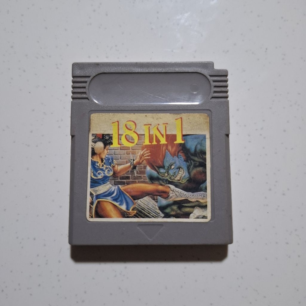 Kaset Gameboy GBC DMG 18 In 1 Second