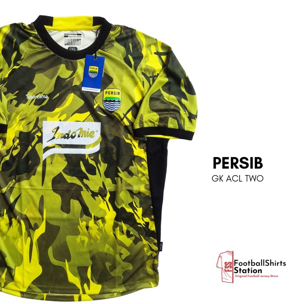 Jersey Persib Bandung GK Asia Champions League Two 2024/2025 Player Issue Size XXL Original Sportama