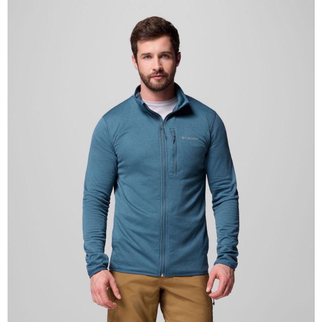 Columbia essential hike grid fleece jacket