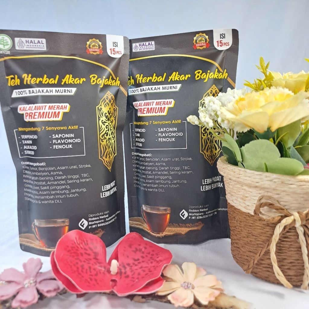 TEH BAJAKAH | TEH HERBAL AKAR BAJAKAH | TEH BAJAKAH ASLI KALIMANTAN