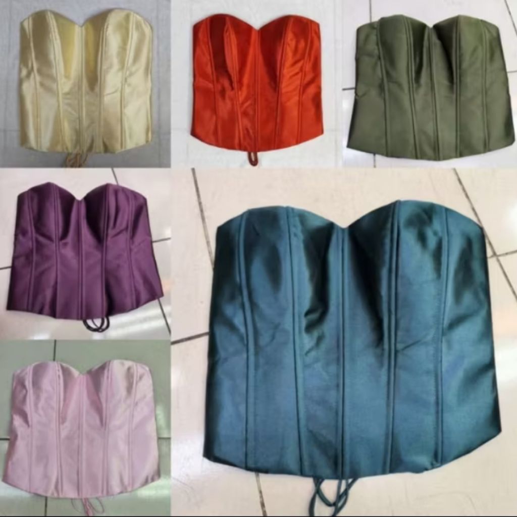 longtorso satin / kamisol kebaya / longtorso saten / longtorso pengantin / longtorso tali