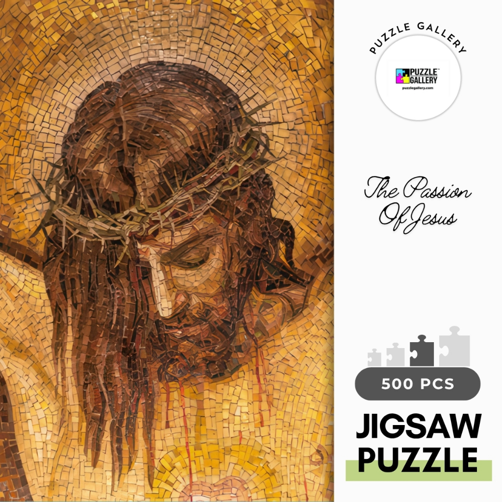 Puzzle Gallery 622 The Passion Of Jesus 500 Pieces Jigsaw Puzzle