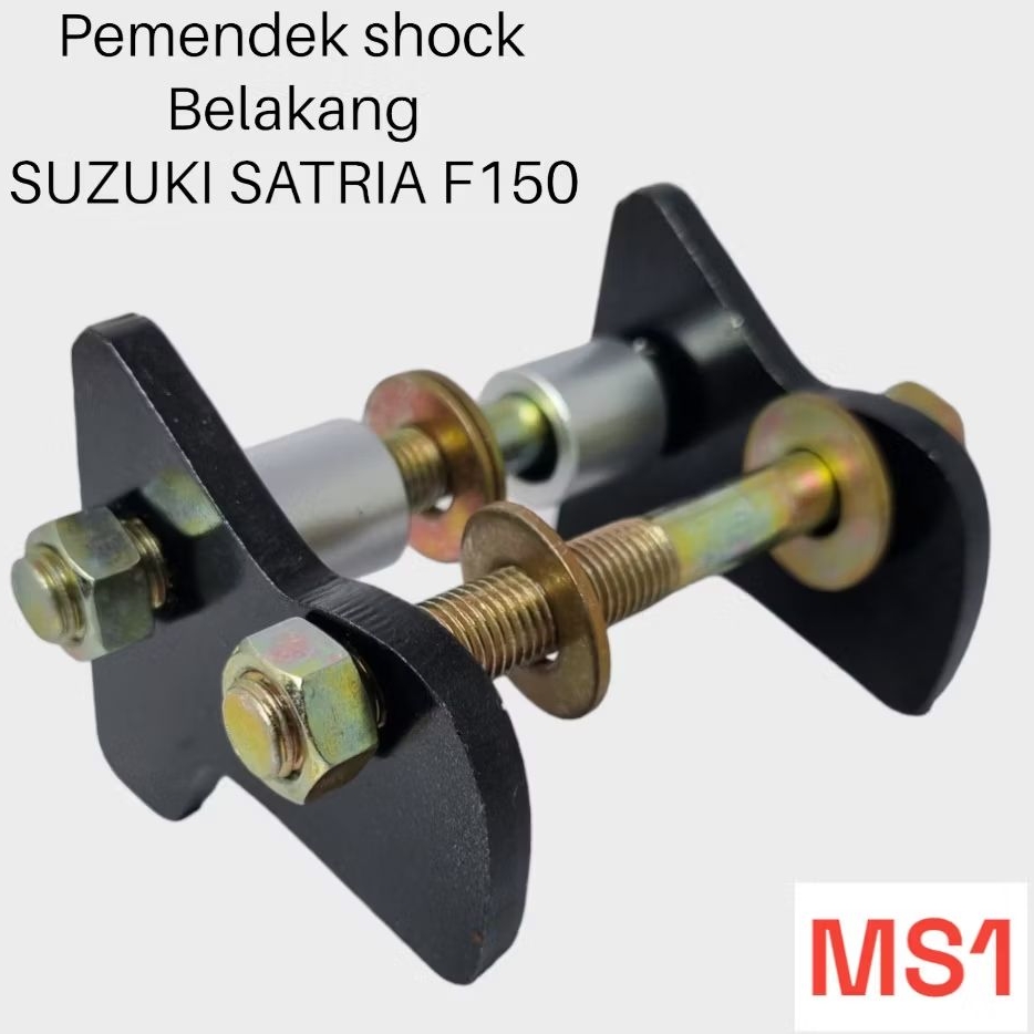 Pemendek Shock Belakang Satria Fu Tebal 6 mm Penurun Shock Belakang Satria 4 Tak Satria Fu