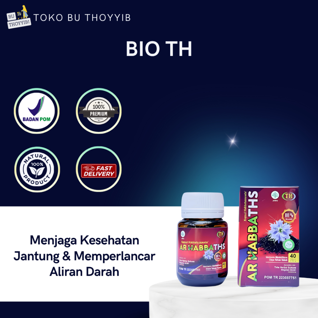 Bioth Ar Habbats Isi 40 Kapsul