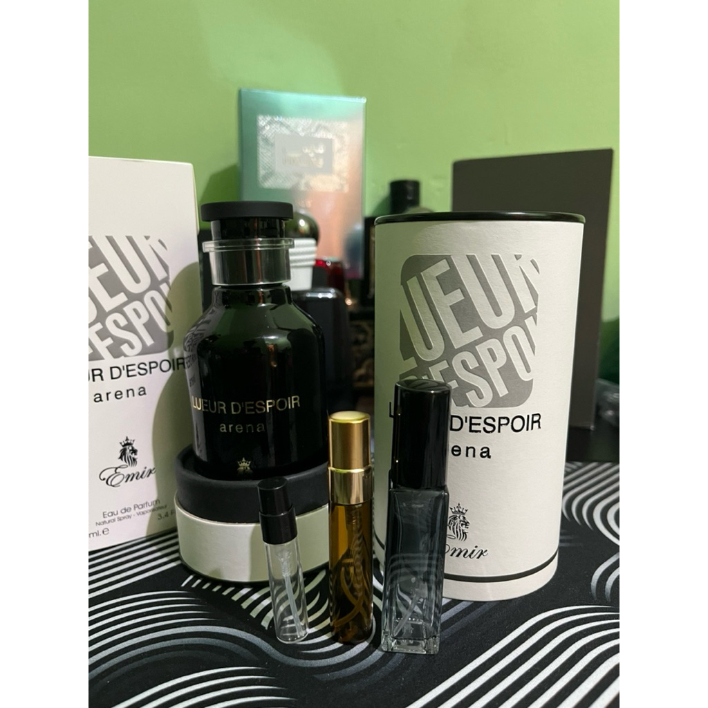 Decant lueur d'espoir roses