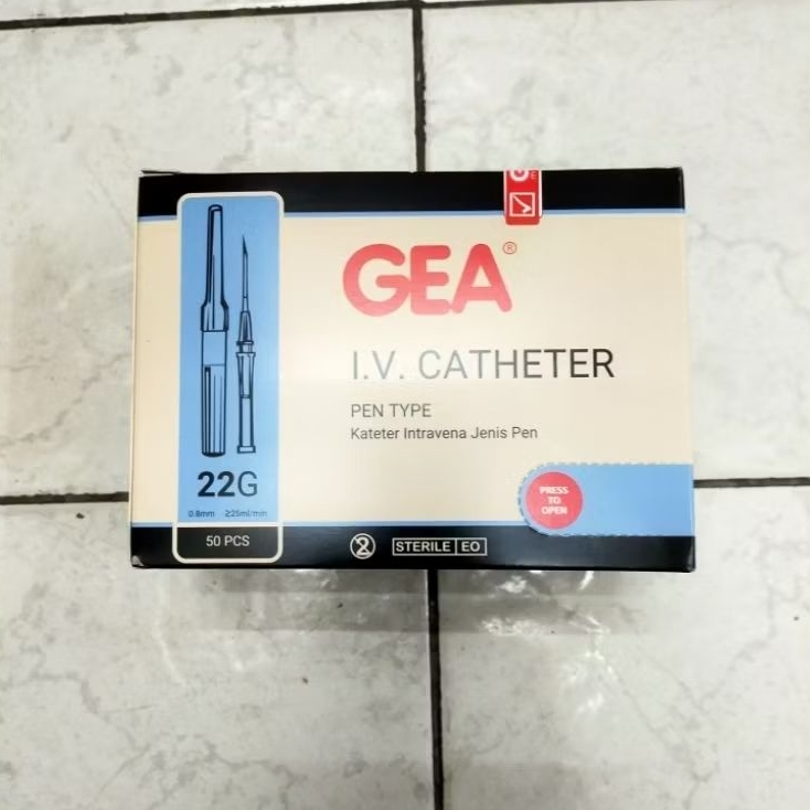 GEA.IV.CATHETER No.22g