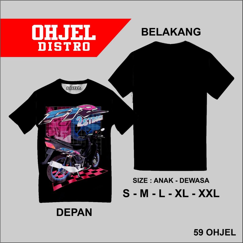 kaos motor fiz r keren kece KAOS DISTRO MURAH