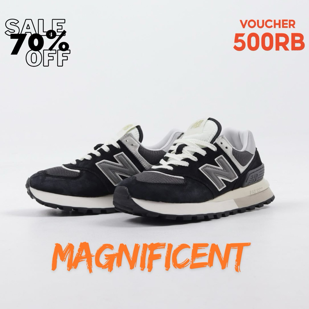 New Balance U574LGG1 Legacy Black Grey White