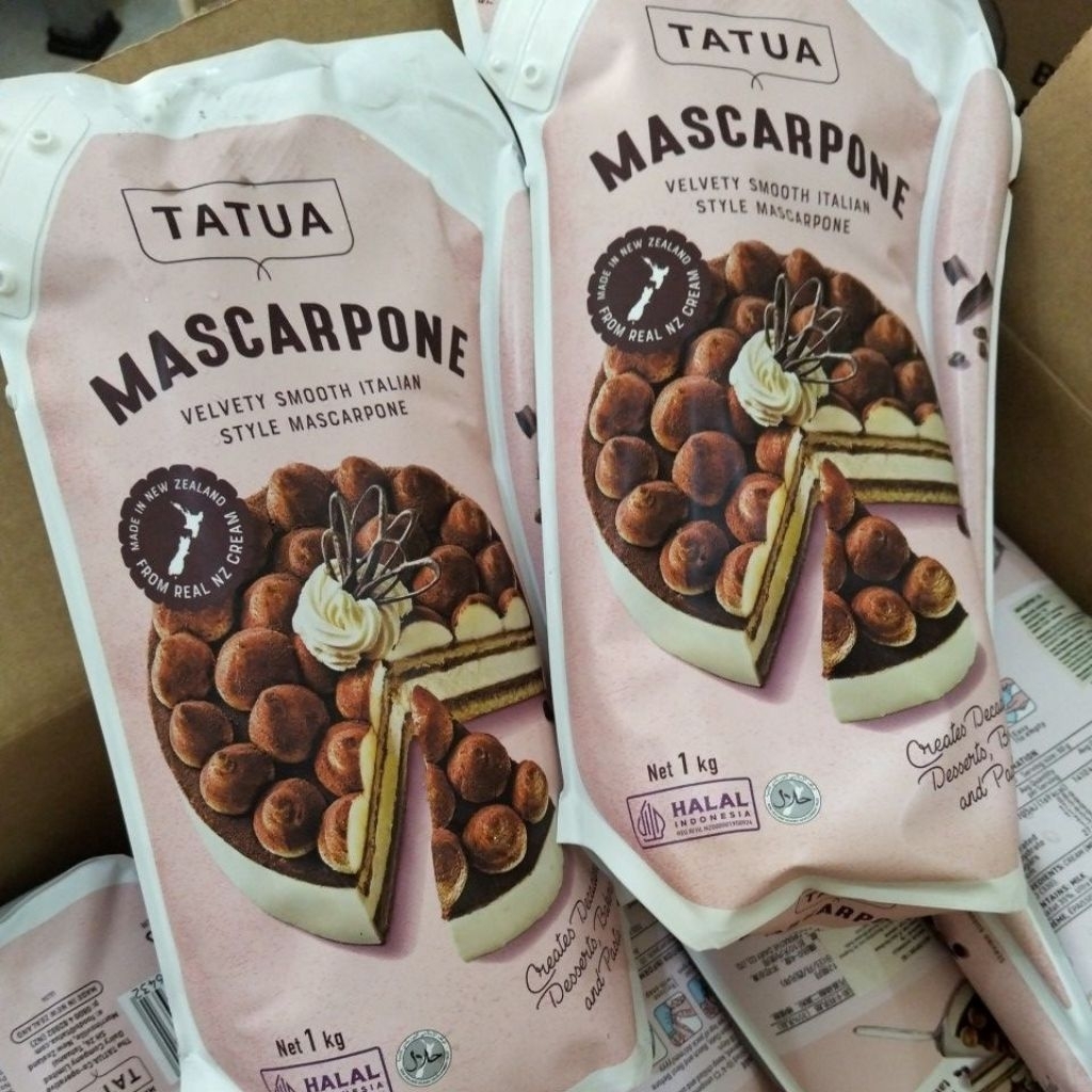 Tatua Mascarpone 1 kg New Stock READY expired 12-2026