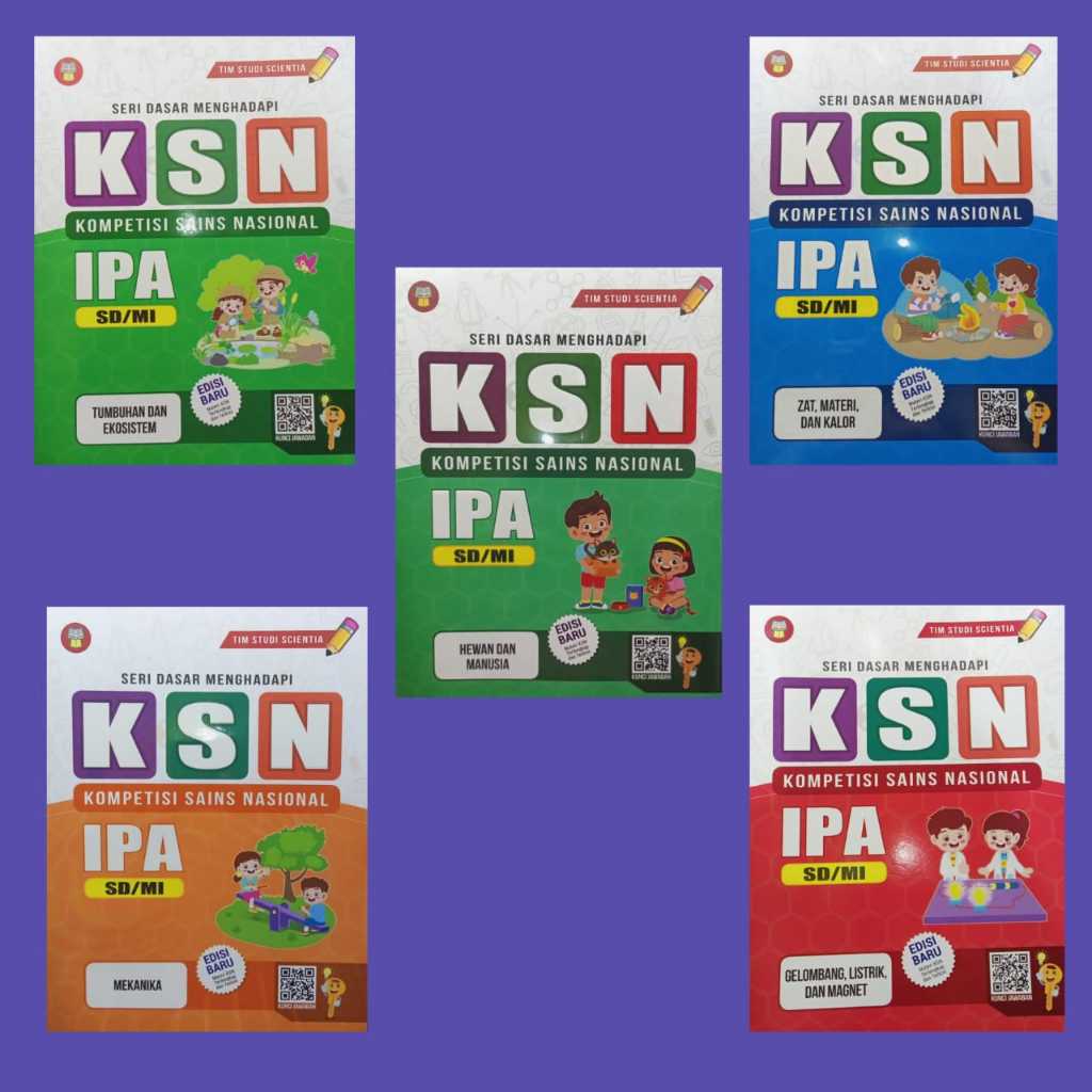 SERI DASAR MENGHADAPI KSN (KOMPETISI SAINS NASIONAL) IPA SD/MI ~ YRAMA WIDYA