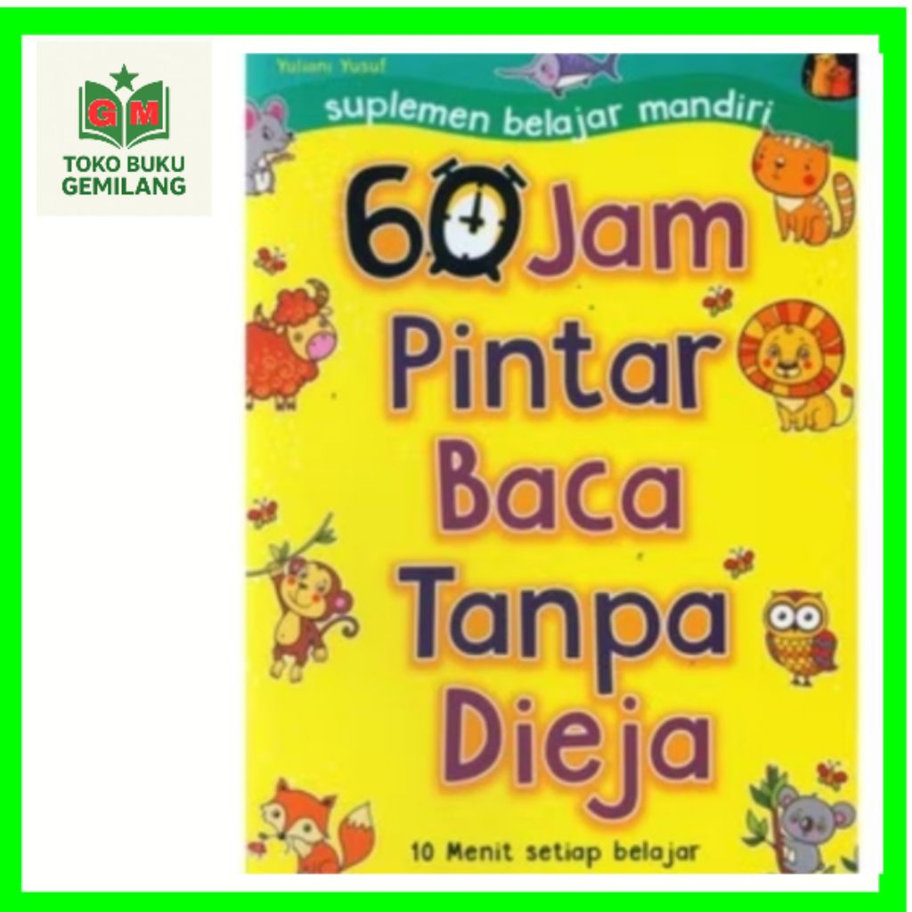 BUKU ANAK PINTAR MEMBACA TK ,PAUD