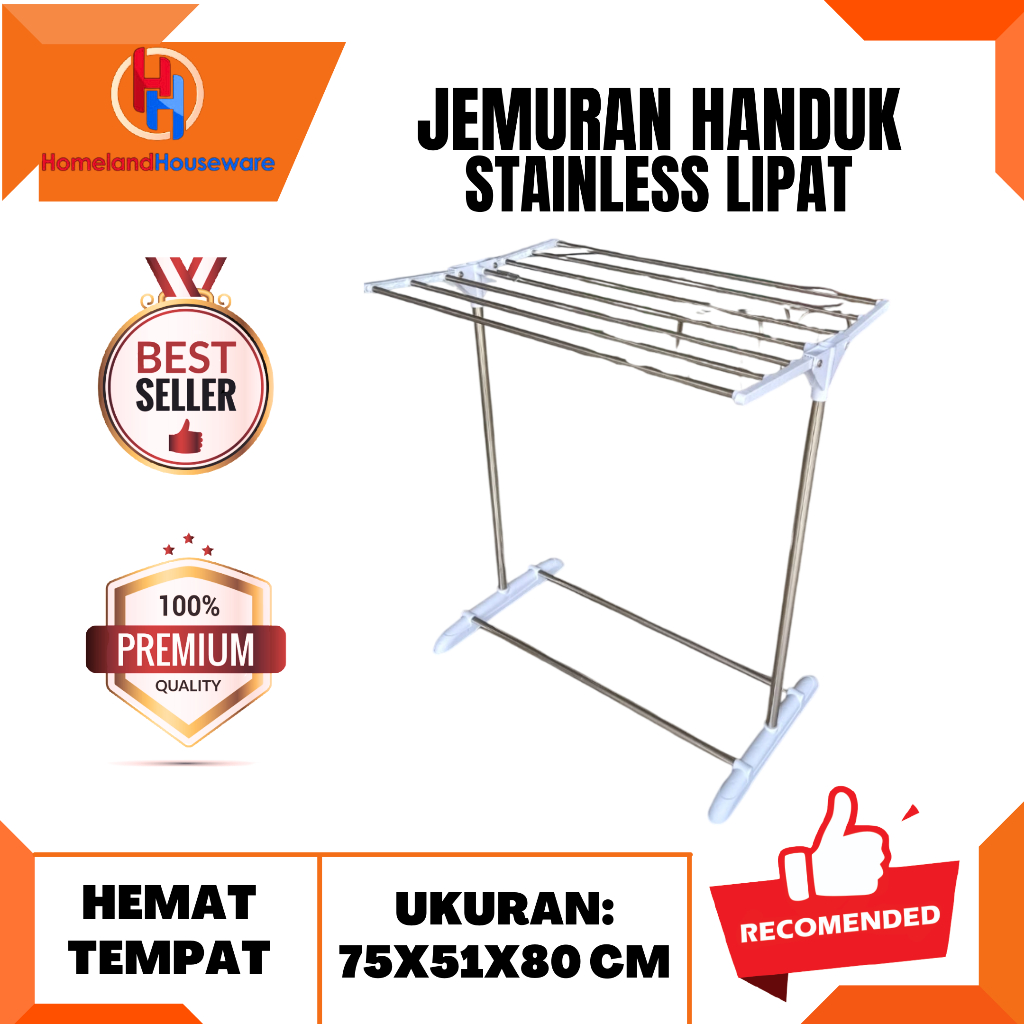 SIAP KIRIM-READY MADIUN/JEMURAN HANDUK STAINLESS LIPAT/JEMURAN HANDUK KECIL/JEMURAN HANDUK LIPAT