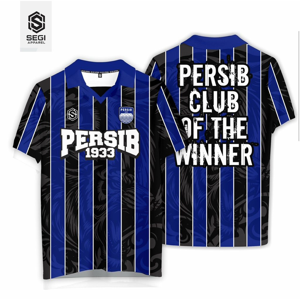 SEGI APPAREL - JERSEY PERSIB CLUB OF THE WINNER /JERSEY VINTAGE/JERSEY RETRO/JERSEY CASUAL/JERSEY  F