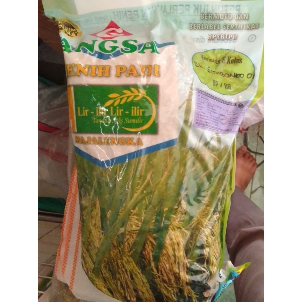 Benih Padi merk Gangsa Inpari 32, Inpari 48, IR 64, Situbondo 01, Inpago 13F, Padjadjaran dan Logawa
