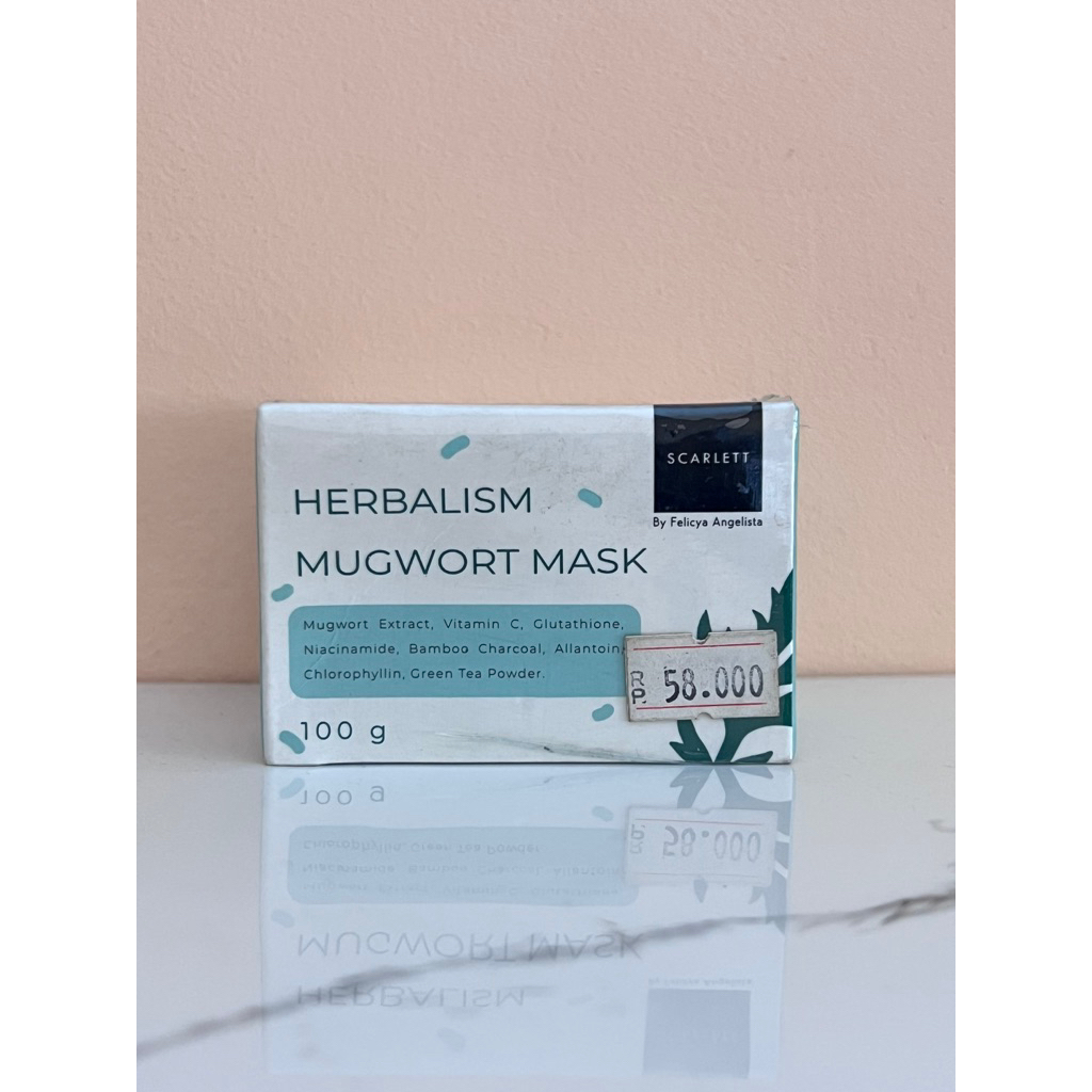 Scarlett mugwort mask