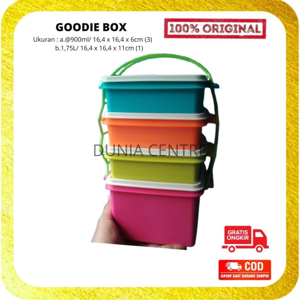 PROMO TUPPERWARE RANTANG GOODIE BOX ORIGINAL