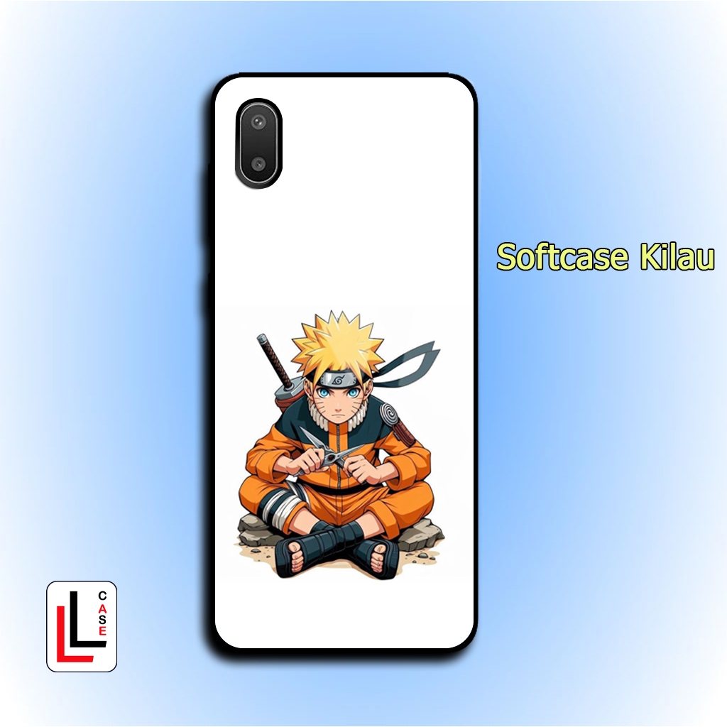 {LL1752} CASE KILAU SAMSUNG A01 A01CORE A02 A02S A02CORE A03 A03S A04 A04e PREMIUM DESAIN ANIME AKAT