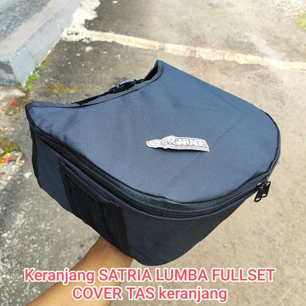 Keranjang SATRIA LUMBA plastik FULLSET COVER TAS keranjang bagasi tengah Suzuki Satria LUMBA LSCM SA