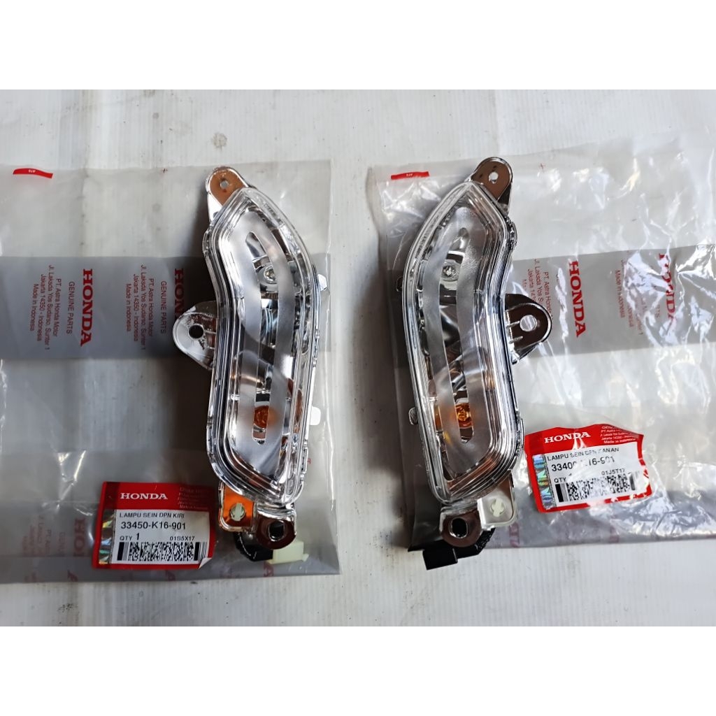 Reting Depan Honda SCOOPY FI Kanan Kiri ban ring 14 Original baru AHM