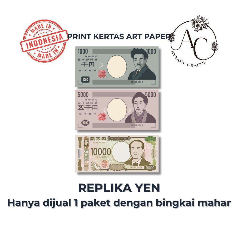 DIY Hiasan Mahar Replikasi Kertas dengan Nama