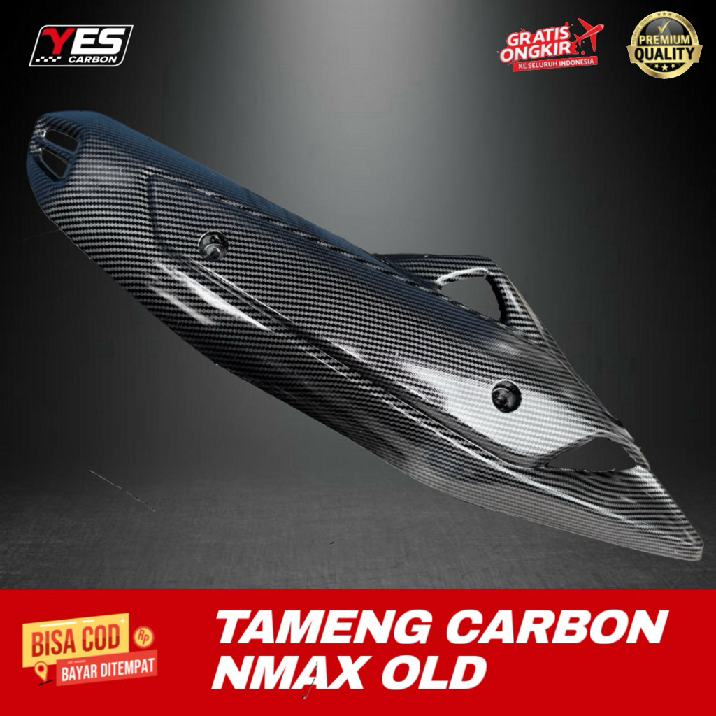TUTUP KNALPOT NMAX OLD CARBON KARBON • Tameng Knalpot Nmax Old Carbon Cover Knalpot Nmax Old Carbon 