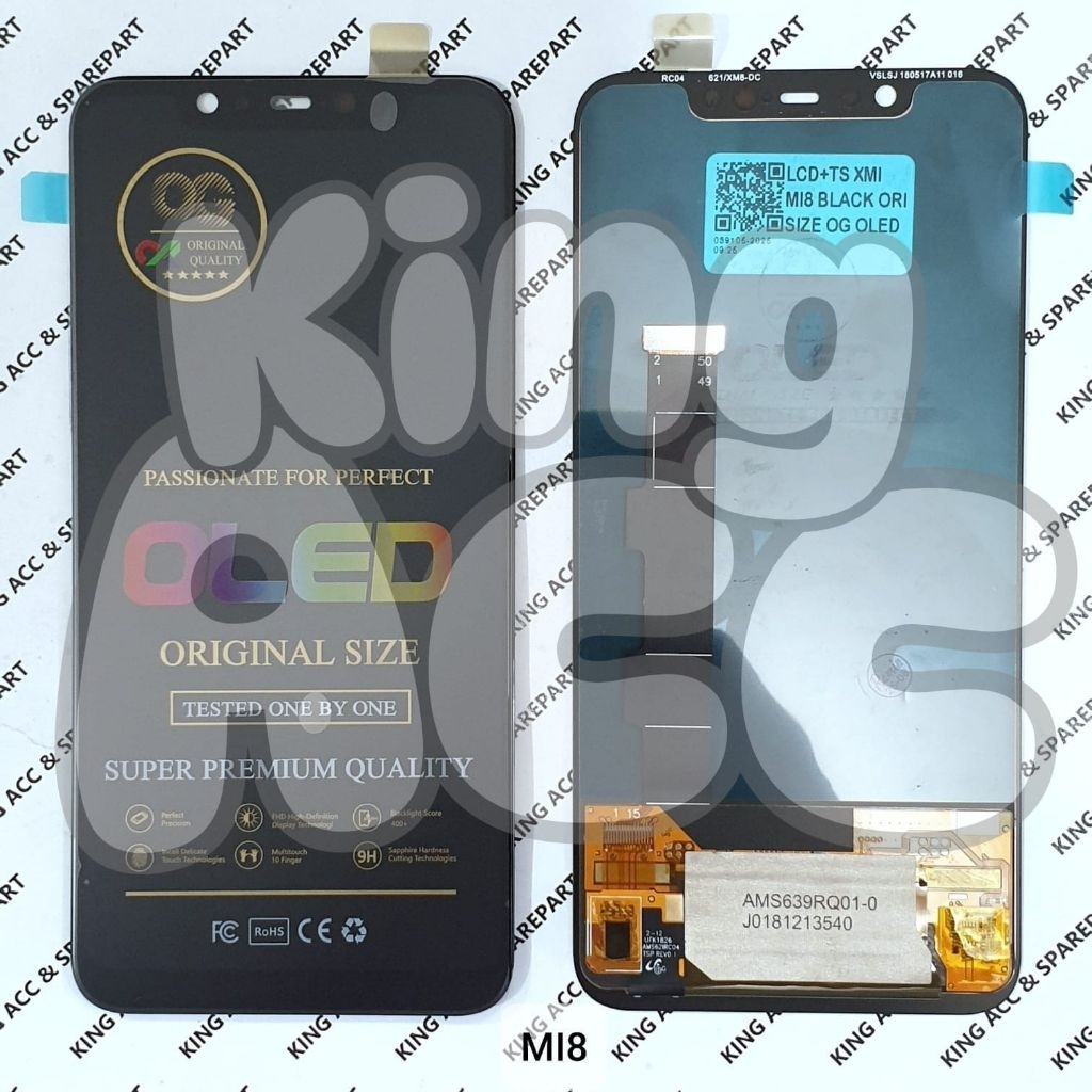 OLED MEETOO / OG LCD TOUCHSCREEN XIAOMI MI8 OLED