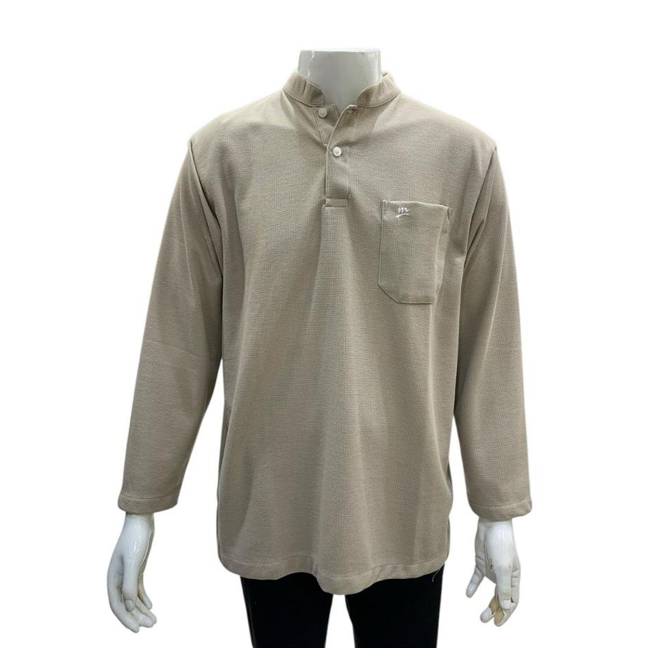 Kaos Sanghai Cream Modasport Pria Dewasa - RITA