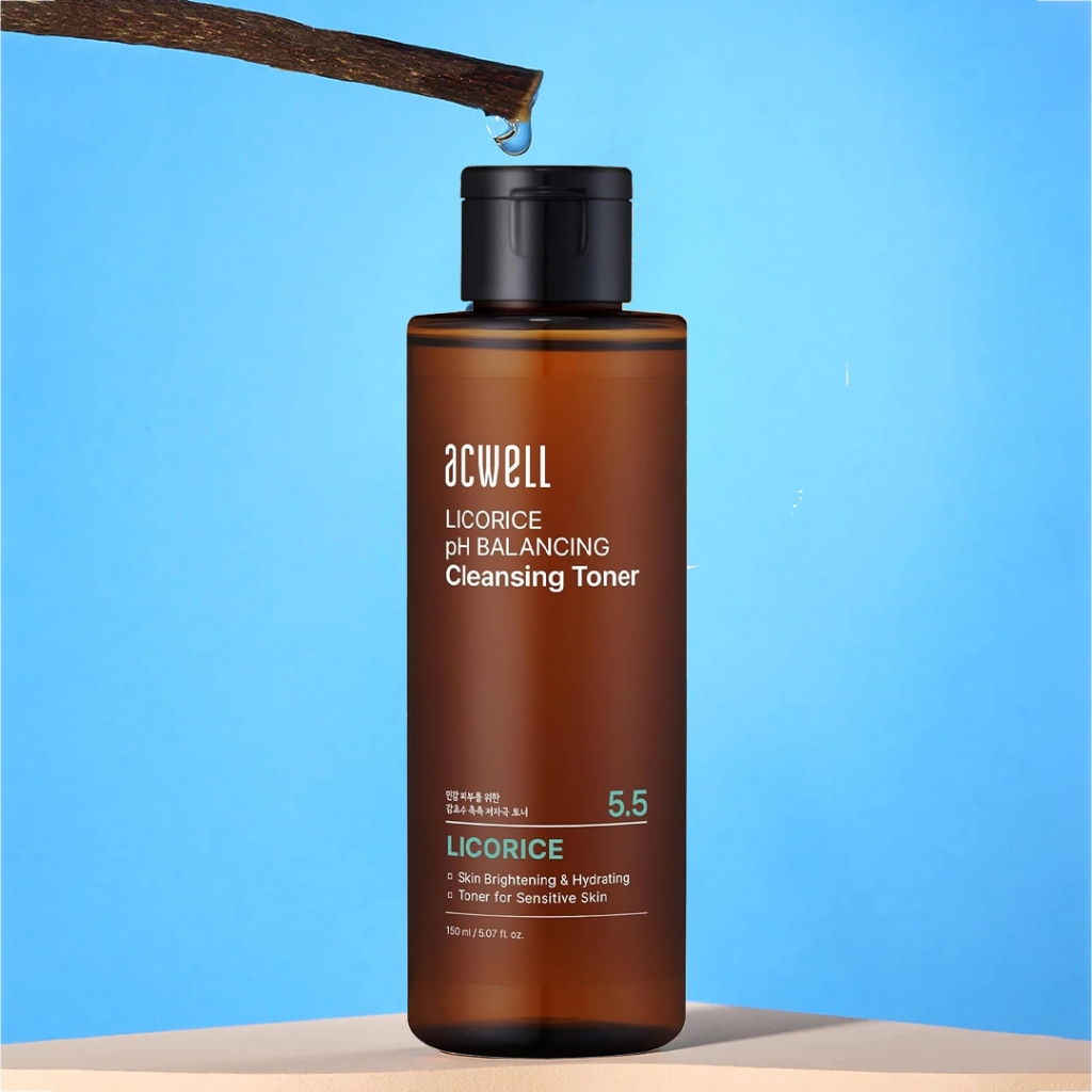 ACWELL Licorice pH Balancing Cleansing Toner 150ml / ACWELL Cleansing Toner