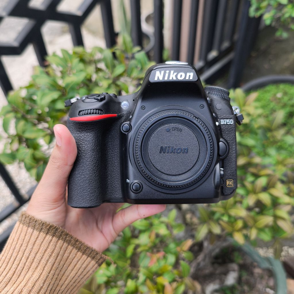 Nikon D750 Shutter 66k Fullsetbox Second Berkualitas