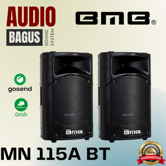 BMB MN 115A BT / MN 115 A BT / MN115ABT Speaker Aktif 15inch 15" (Harga = 1pc)