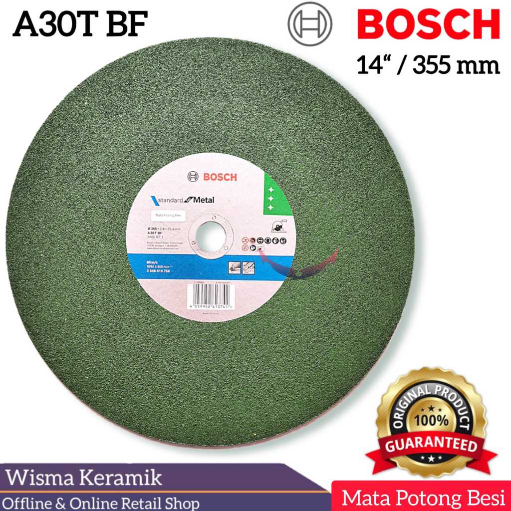Bosch Mata Batu Gerinda Potong 14inch/Mata Pisau Cut off 14 inch/ Cutting wheel 14"
