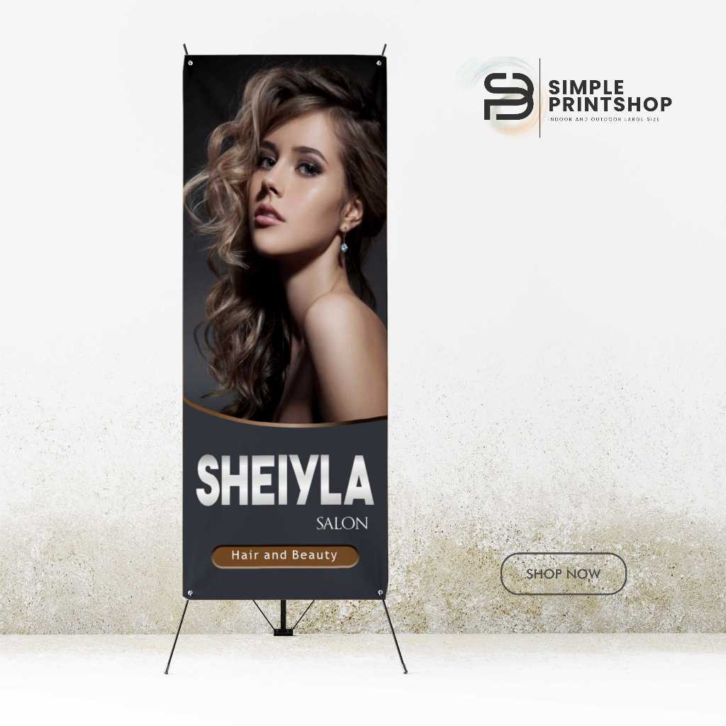 Spanduk Banner Salon Bisa Request Design