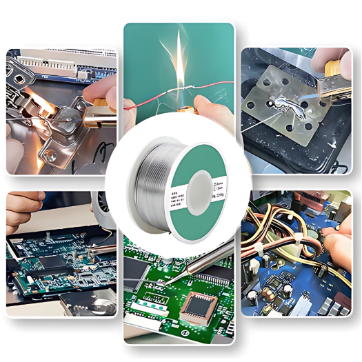 IB Kawat Timah Solder Lunak Segel Roll Rol Gulung Alumunium Bakar Tembaga Kuningan Besi Patri High Q