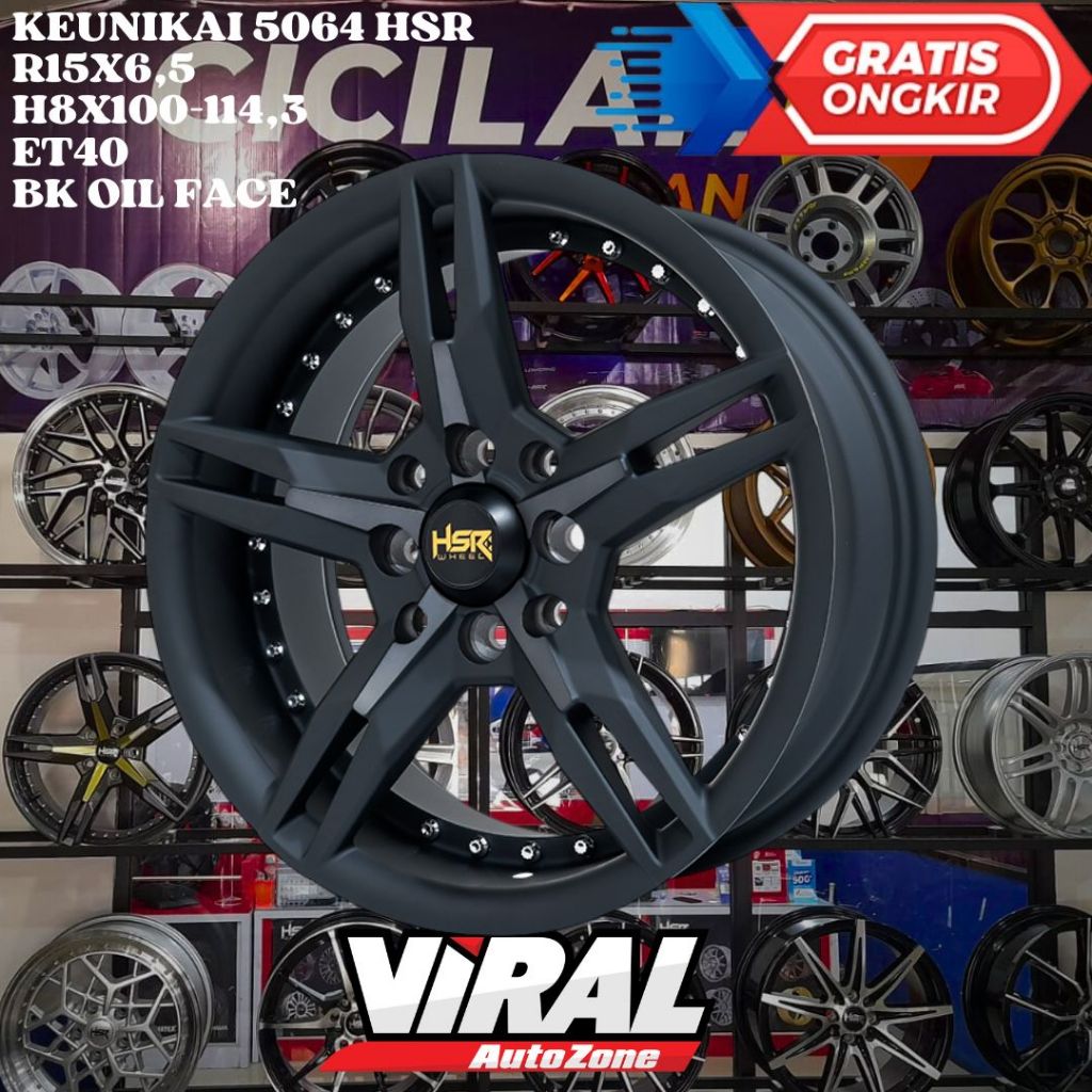 HSR KEUNIKAI RING 15 R15 UNTUK VELG MOBIL CONFERO SPRESSO FIESTA YARIS