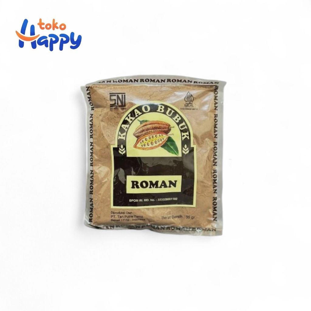CACAO POWDER / CACAO BUBUK COKLAT ROMAN 35GR SACHET