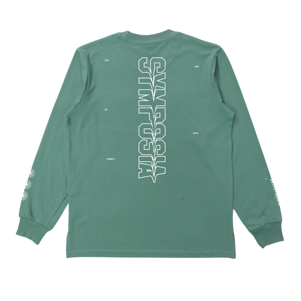 Symposia - Tshirt Longsleeve - Dream - Sage Green - Kaos Tangan Panjang - Warna Hija Sage