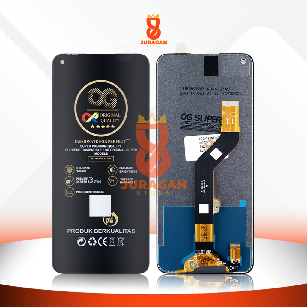 LCD TOUCHSCREEN INFINIX NOTE 7 X690 X690B COMPLETE ORIGINAL