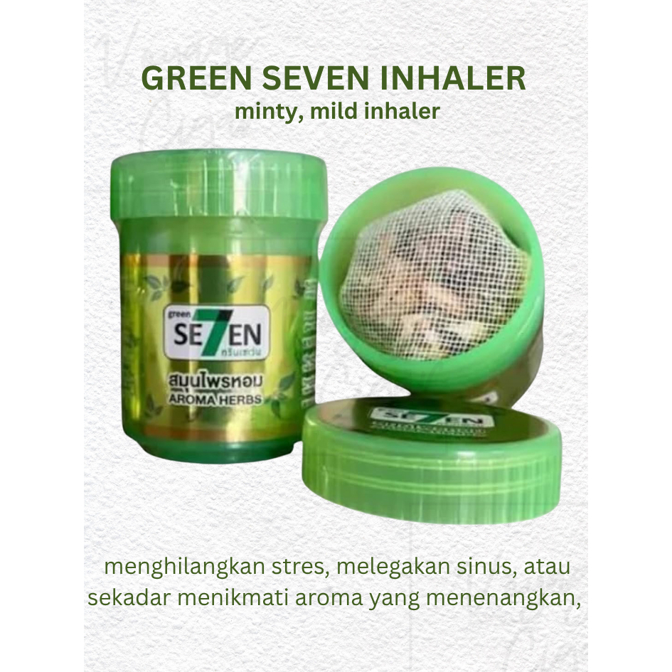 GREEN SEVEN INHALER | minty and mild regular size