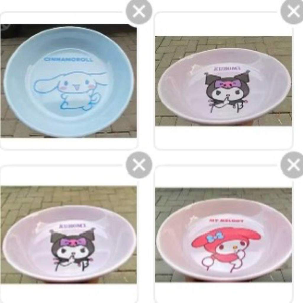 piring melamin karakter baru