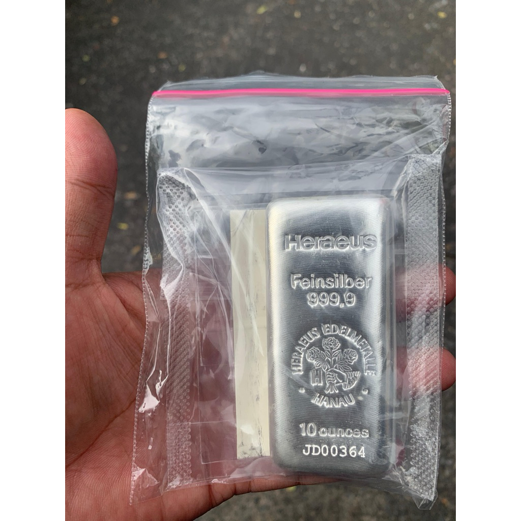 Heraeus Silver Perak 10oz