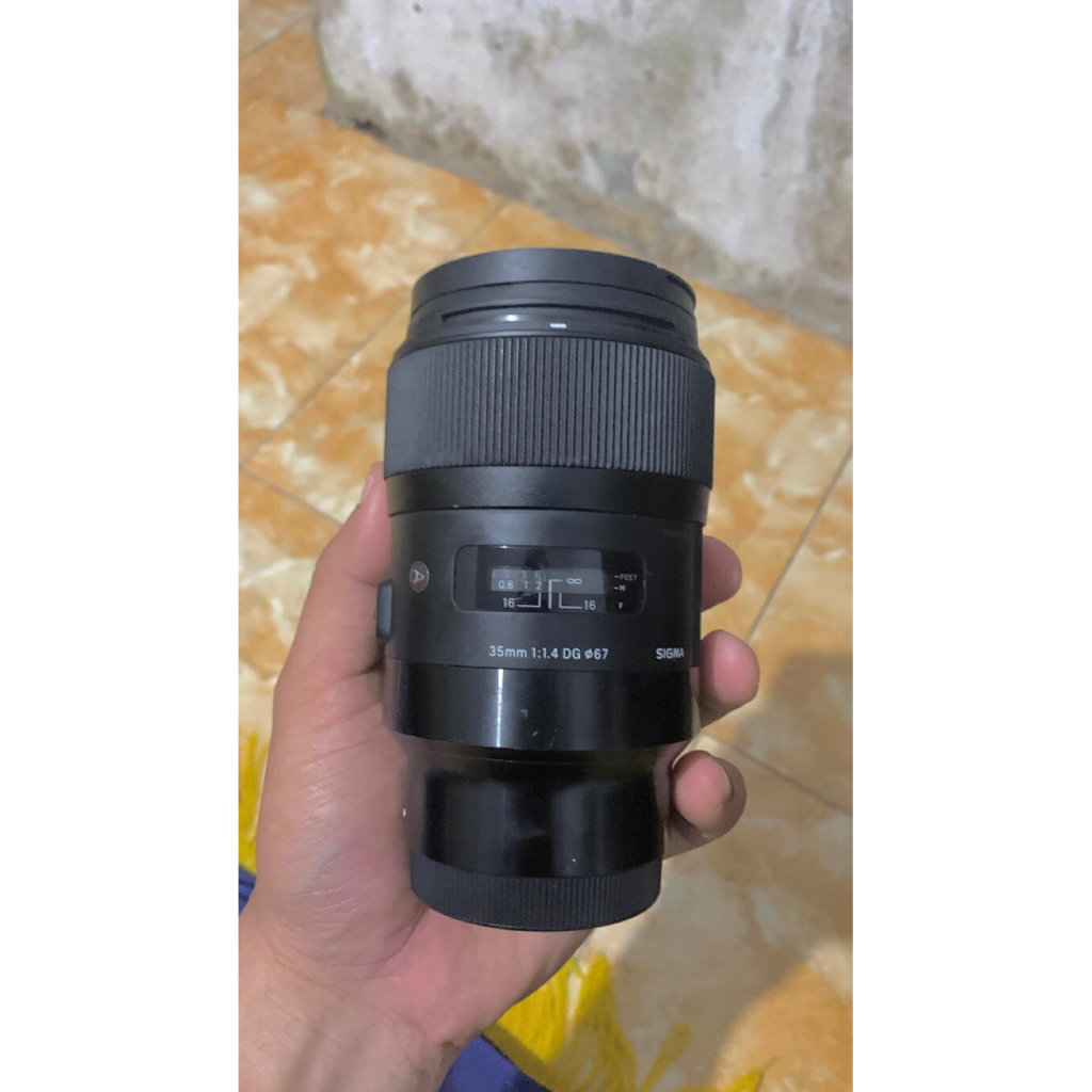lensa Sigma Art 35mm f1.4 | e mount, untuk Sony Fullframe second